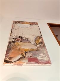 Matt Dibble large oil painting: Greedy Lighthouse Keeper