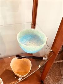 Diane Taninecz glass bowl.