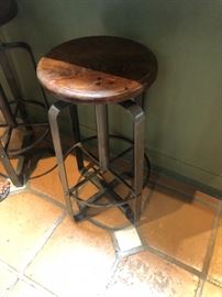 Rustic barstools 