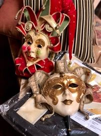 Vintage Italian masks 