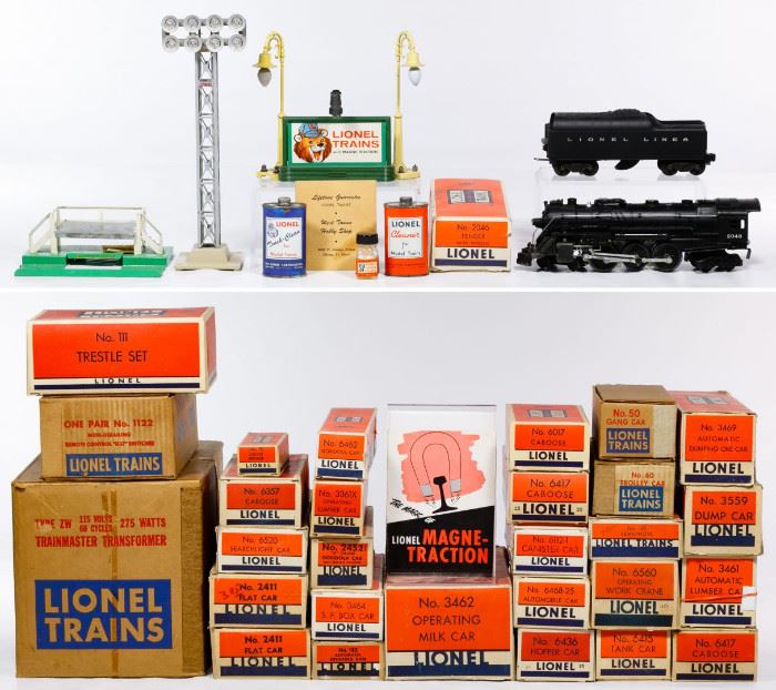 Lionel Model Train and Accessories Assortment