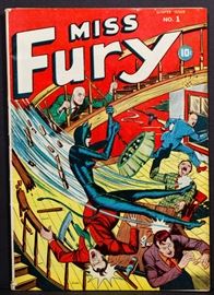 Miss Fury No.1 Comic Book