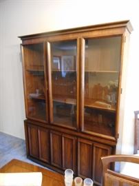 Mid Century Broyhill Brasilia Curio Cabinet, Storage