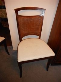 Mid Century Broyhill Brasilia Dining Chair. Caned Back