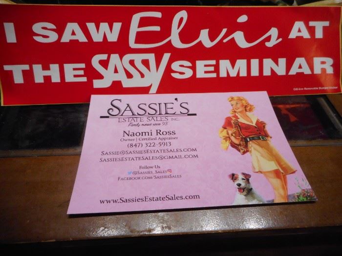 Sassie TRAVELS ALL OVER..EVEN ELVIS LOVES HER!!