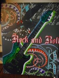Rock N Roll..Canvas Picture