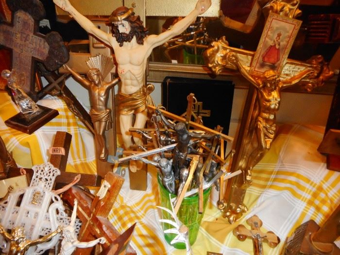 Collection of Crucifix's 