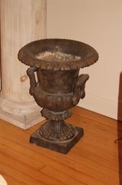 One of Pair of Decorative Urns
