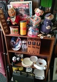 Vintage items.....Germany ashtrays....Kennedy collector plate and more