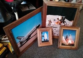 Space program assorted pictures