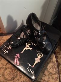 Vintage Tap Shoes and Case
