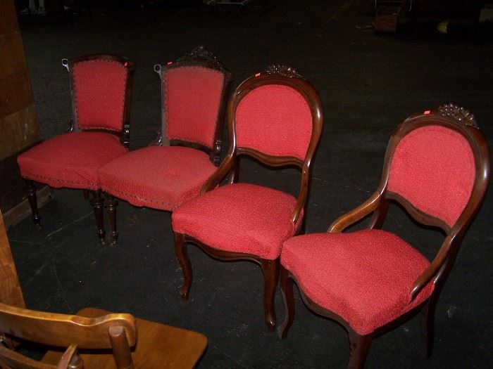 ANTIQUE PARLOR CHAIRS