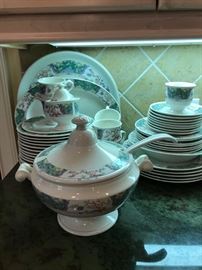 #75 Mikasa Provincial China w/serving pieces $150.00
