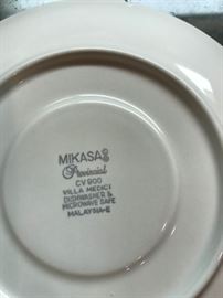 #75 Mikasa Provincial China w/serving pieces $150.00
