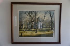 Robert Addison signed print