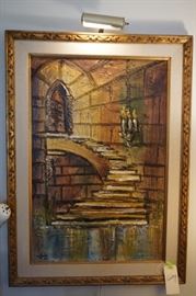 Van Hoople original Gothic painting