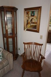 Lighted Curio Cabinet