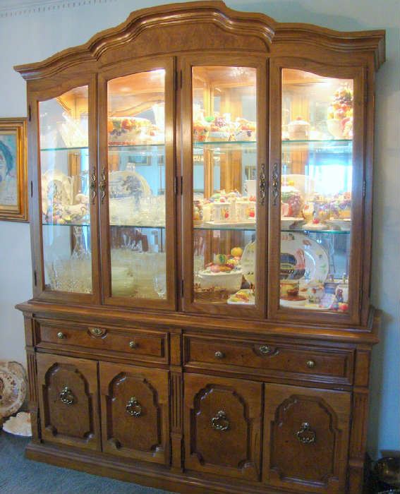 Lighted China Cabinet by Thomasville