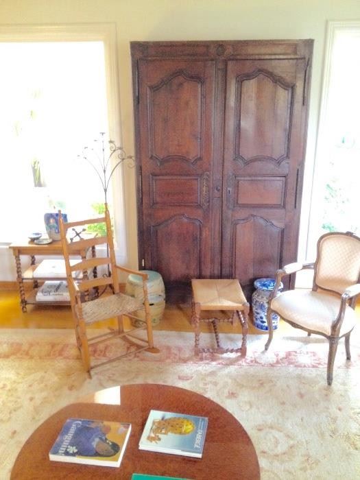 French provencal furniture, chairs are sold