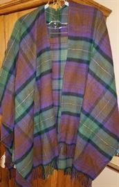 Ladies Clothing Scottish Plaid Shawl