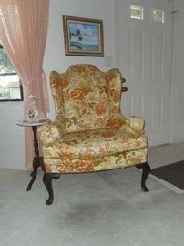 Wingback. No tears or stains