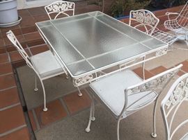 MID CENTURY PATIO SET