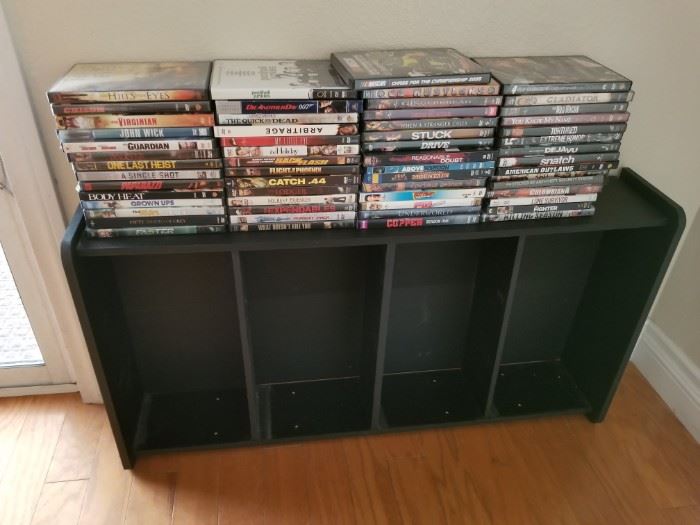 Dvds, and Dvd rack