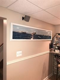 SPIEGEL GROVE WRECK FRAMED PICTURE