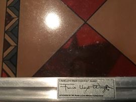 FRANK LLOYD WRIGHT STAINED GLASS