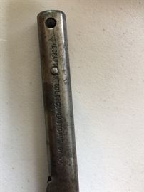 CRAFTSMAN ANTIQUE ADJUSTABLE WRENCH, PAT. 1907