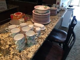 SANGO CHRISTMAS CHINA SET