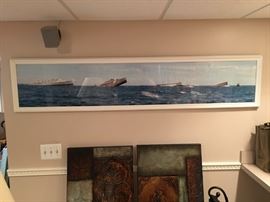SPIEGEL GROVE WRECK FRAMED PICTURE