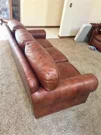 LEXINGTON LEATHER SOFA