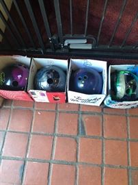 over 12 high end quality bowling balls