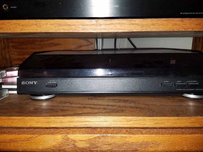 Sony Turn Table/Record Player