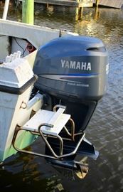 Yahama 250  runs real smooth   go fishing or putt around the river at sunset. This engine cost $13,000 new and is now a steal!