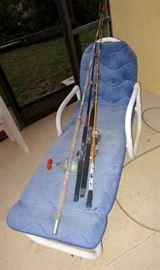 Tube furniture and fishing rods