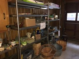 Commercial food service stainless steal shelves on wheels