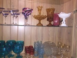 crystal, glassware, kitchen items, small appliances, cookware--LOTS!