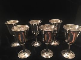 Wallace sterling goblets