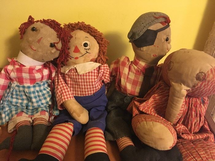 Raggedy Ann Dolls