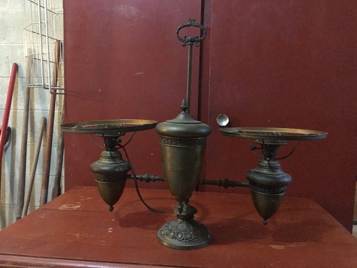 Antique Brass Lamp