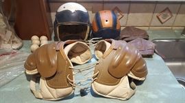 Vintage Football equipment