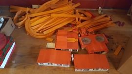 60's hot wheels track and buildings.