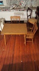 Children table and 2 chairs