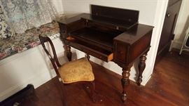 Hekman Grand Rapids desk 41.5" x19.75" X 33"