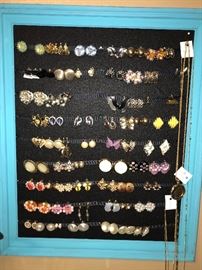 Vintage Costume Earrings