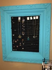 Nothing was spared to display the shiny things