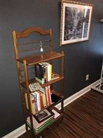 More Shelving, would look great in an country kitchen filled with cook books