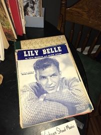 Vintage Sheet Music Selection